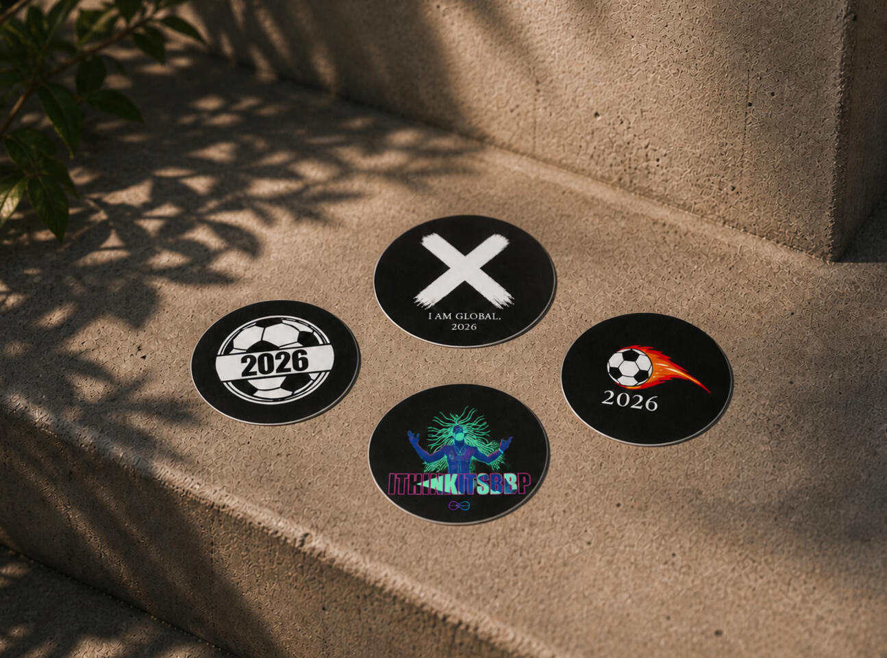 Global - travel sticker